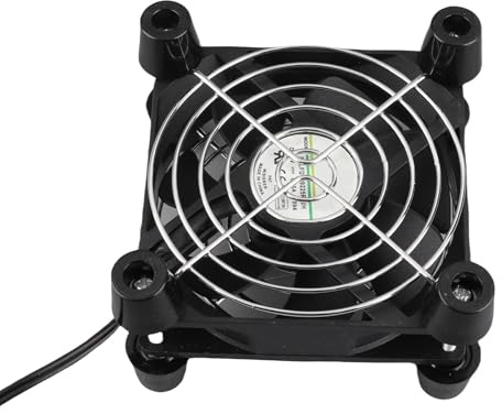 Bewinner Professional 90mm USB Case Fan 2800RPM Adjustable Speed for Computer Accessories Black 1 Piece