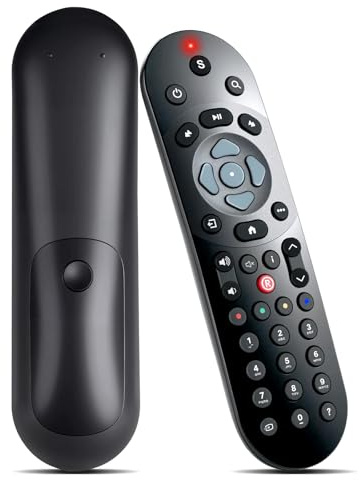Telecomando a infrarossi di ricambio per Sky Q Box, telecomando universale IR compatibile con Sky Q TV/Mini/Silver Box (senza controllo vocale)
