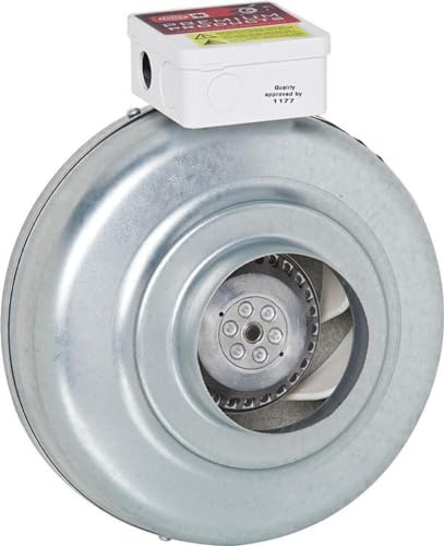 Helios Radial-Rohrventilator RR 200 A Ventilator für Rohreinbau 4010184056584