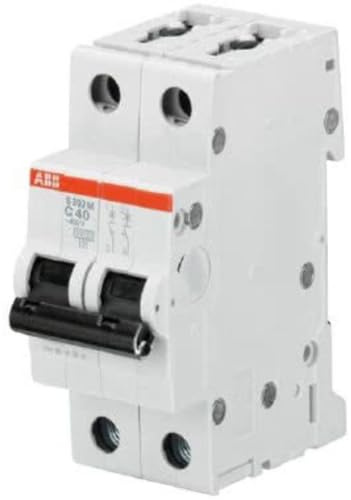 Abb-entrelec s200m-k - Interruptor magnetotermico s202m-k 10a bipolar 2 módulos