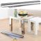 infactory Spiegelfolie: Deko-Folie mit Spiegel-Effekt, selbstklebend, opak, 150 x 40 cm (Spiegelfolie Möbel, selbstklebend, Schrank Bekleben)