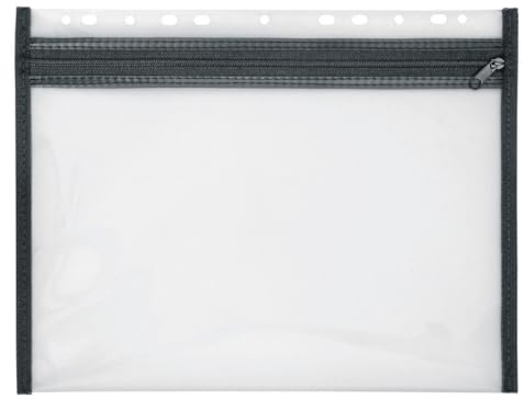 VELOFLEX 10 x Reißverschlusstasche Velobag XS A4 schwarz