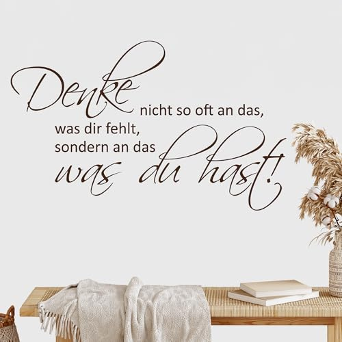 GRAZDesign Wandtattoo Sprüche Motivation für Betrieb, Büro, Wohnzimmer, Sport Wandaufkleber - 65x40cm / 091 gold
