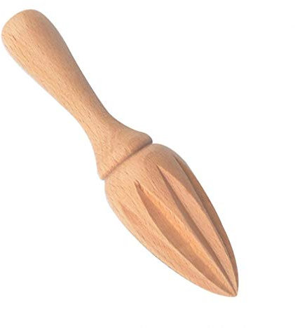 Feixiangge Exprimidor de limón, madera maciza de limón exprimidor manual de limón exprimidor de fruta naranja cítricos exprimidor cono de zumo de limón exprimidor de herramientas de cocina