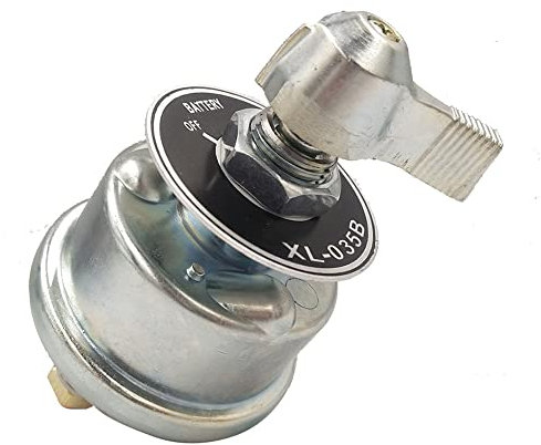 Hochstrom Batterietrennschalter,Asudaro 300A Duty Master Battery Power Cut Isolator Kill Switch Kfz-Hauptschalter Hochleistungs-Knopfschalter für Auto Wohnmobil Marine 12–48V Autobatterie Schalter