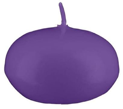 Kopschitz XXL Maxi Schwimmkerzen Lila Ø 80 x 55 mm, 8 Stück
