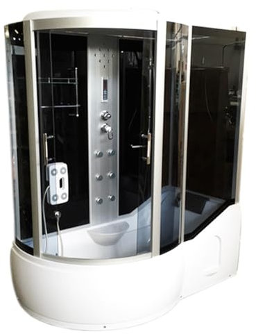 GRAFICA MA.RO S.R.L. Vasca Doccia idromassaggio angolare 170 x 90 cm – Kelli