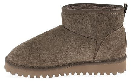 LES TROPEZIENNES PAR M. BELARBI Femme Chakir Chaussures Ville Bottes DE Neige, Kaki, 37 EU
