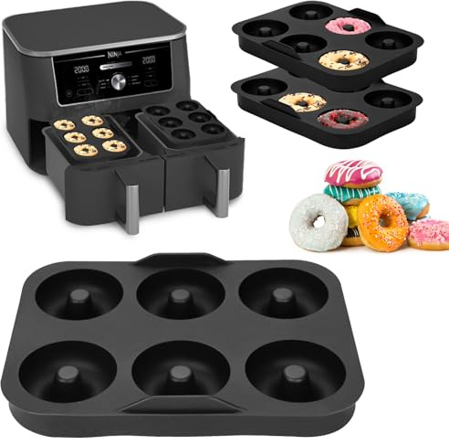 wokdsbl 2 Stück Mini Muffin Backform für Heißluftfritteuse | Kompatibel mit AF400EU AF451EU AF500DE SL400EU, Backform für Kuchen Muffins und Desserts