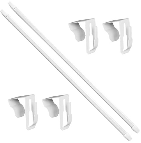 Asta di tensione a molla telescopica - asta per tende estensibile | Tende per asta telescopica | Aste per tende estensibili per finestra | Non colpire le forniture per la casa