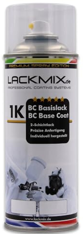 MIPA Autolacke & Lackmix Spraydosen für VW / LC9Z Black Magic Perl/Alle Farbspray-Sprühdosen Sets (Basislack)