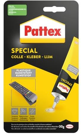 Pattex Colle Spéciale Plastiques- tube 30 gr
