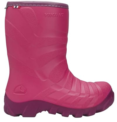 Viking Ultra Warm, Stivali da neve Unisex - Bambini e ragazzi, Multicolore Pink Fuchsia Purple, 33 EU