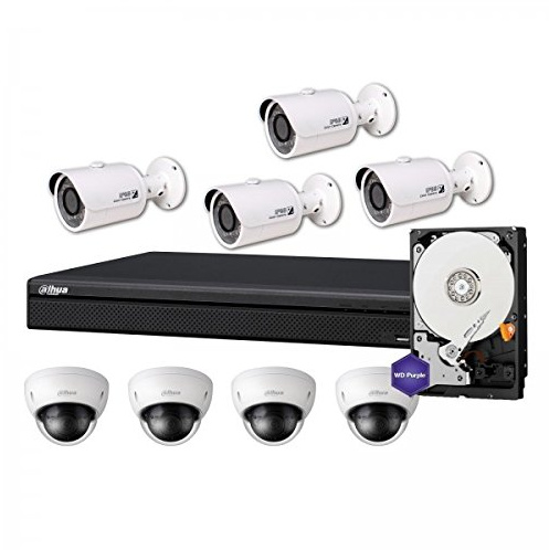 KIT Videosorveglianza 8 Canali Professionale PoE- 2MPX