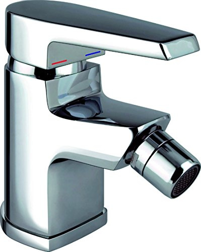 DP Grifería - Grifo de bidet monomando color plateado, serie Olmo