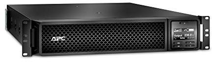 APC Smart-UPS SRT - SRT3000RMXLI-NC - Unterbrechungsfreie Stromversorgung (USV) 3000VA - RM, Netzwerkkarte, (8) IEC C13, (2) IEC C19, Multifunktionelle LCD-Status- und Steuerkonsole
