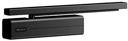 Tesa Assa Abloy DC350-----D9005, Cierrapuertas de guía deslizante, retardo al cierre, Plata