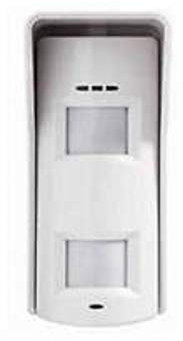 ELKRON DT17 COD. 80IM3800113 Rilevatore per esterno a doppia tecnologia, Pet Immunity e Antimasking, portata 10 m