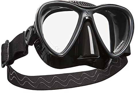 SCUBAPRO Synergy Twin dykmask All-Black Edition (svart)