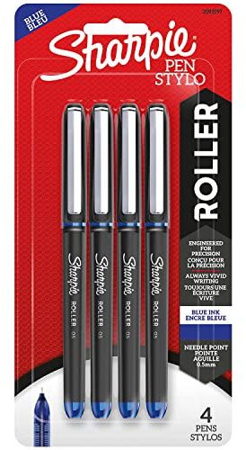 Sharpie, SAN2093197, Rollerball Pens, 4 / Pack