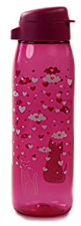 Tupperware to Go Eco Elegance 750ml pink Love Trinkflasche Ökoflasche Flasche
