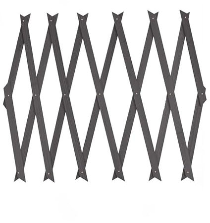 MY GARDEN Trellis Expandable Wooden Garden Trellis Durable Brass Pinned, Water-Treated Fir Wood Trellis for Climbing Plants Expands Up to 6Ft Ideal for Plants, Flowers, and Vegetables (180 X 45 CM)