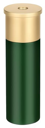 Aufew Mini Pillendose Durable Metall Pillenhalter Tragbare Taktische Pillendose Wasserdicht EDC Vitamin Behälter für Reisen Outdoor Täglichen Gebrauch (Grün)