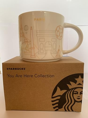 STARBUCKS Limited Edition Paris Olympia Mug YAH You Are here Collection - 14 FL oz / 414 ml