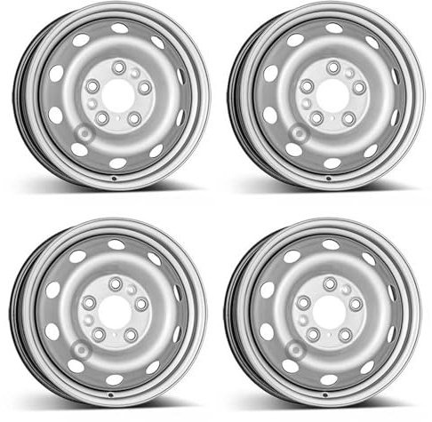 4x Alcar Stahlfelgen 4-7011 6.0Jx16 ET68 5x130 kompatibel mit Peugeot Boxer