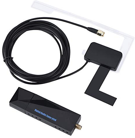 DAB Receiver, Car Radio DABDAB+ Digital Radio Antenna Receiver for Car System, USB Port, SMA Connector