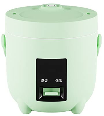Olla arrocera, Mini Olla arrocera y vaporera con conservación automática del Calor y Luces indicadoras para 1 o 2 Personas