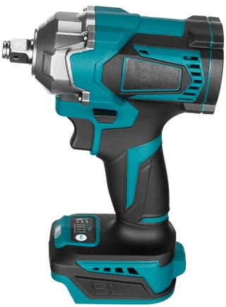 Avvitatore a Impulsi Brushless, 700Nm Avvitatori a Massa Battente, 1/2 Avvitatore a Batteria Compatibile con Batteria Makita 18V, 6 Bussola, Chiave a Urto Elettrica per Avvitare e Svitare