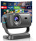 2025 Upgraded Smart Projector 4K Support,26000 Lumen 4P/4D Keystone Native 1080P WiFi6 Bluetooth 5.2 Portable Video Projector for Home Bedroom Outdoor,Massive APPs,180° Rotatable