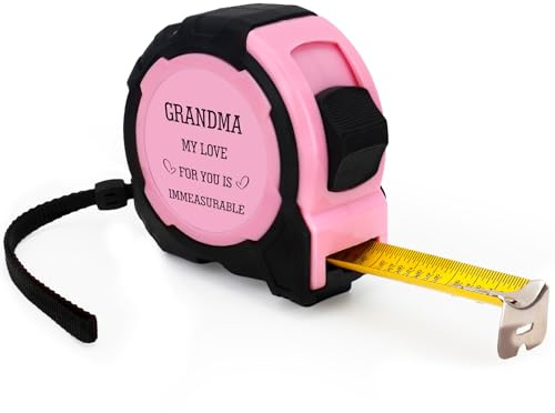 Mètre ruban personnalisé pour grand-mère, anniversaire, Noël, fête des mères de la part de petits-enfants, cadeaux pour grand-mère