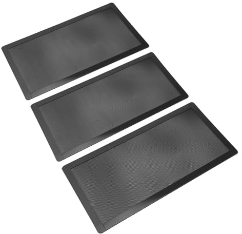 Depisuta Fan Dust Mesh Filter 120x240mm PVC Magnetiska Fina Hål med 10 St för PC -fallkraftförsörjning
