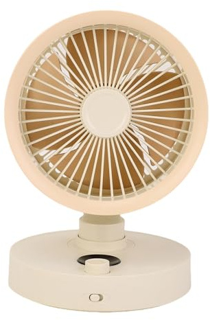 Cuifati Ventilateur Silencieux, 100 Vitesses de Type C Charge Auto Ventilateur Oscillant sans Balais pour Chambre à Coucher