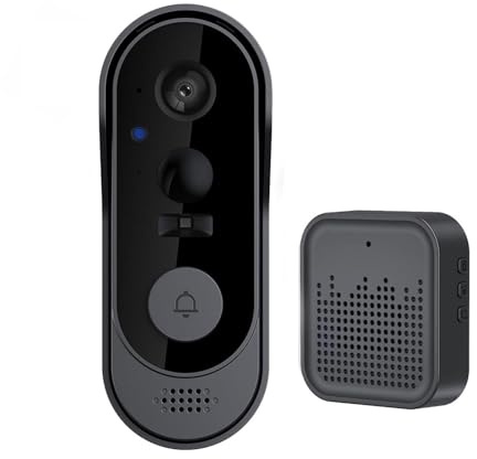Sinyuyong Smart Wireless Video Doorbell Camera 1080P HD - WiFi Enabled for Home Security with Two-Way Talk