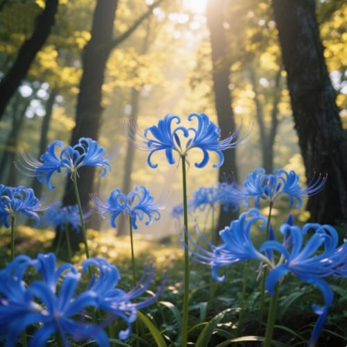 Bulbi di Lycoris/misto/bulbi di giglio ragno rosso selezionati/adatti per la decorazione di giardini e balconi/tolleranti al freddo e alla siccità【NVNJHJN】-5 bulbi-D