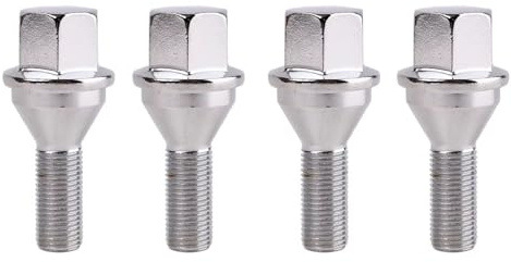 Bulloni ruota Compatibile Con Jeep per Cherokee 2014-2022 per Renegade 2014-2022 per Compass 2018-2023 4x Bulloni Per Ruota Auto Dadi 6511051AA