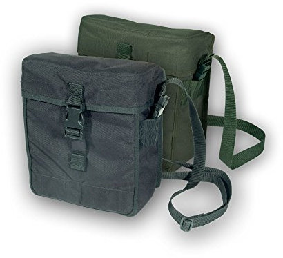 SCHUTZGUT Bolsillo para máscara Completa y Dos filtros, Bolsa de Transporte de protección respiratoria, Bolsa Negra para máscaras