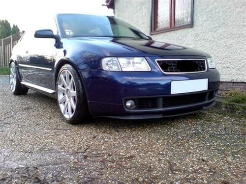 Cup Front Spoiler Lippe Schürze Ansatz ABS Lackierbar Schwarz