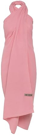 Knit Factory - Liv Sarong/Pareo - XL Sjal - Strandhandduk - Pink - 180x130 cm