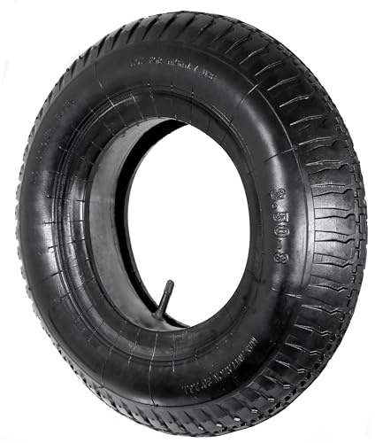 SPARES2GO Pneu de remorque et chambre à air (3,50–8, 35 PSi)