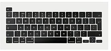 ICTION New Replacement Key Cap Set UK Keyboard Replacement Keycaps Keys QWERTY for MacBook Pro Retina 16''' A2141 UK Keyboard keys