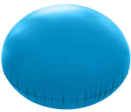 MEYING 2 x Pool-Luftkissen, Winterluftkissen, aufblasbares Kissen, Überwinterungskissen, Schwimmkissen, für Außenpoolabdeckung, 3 x 3 cm, rund