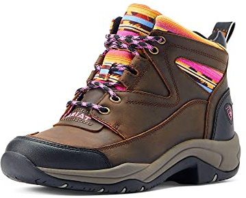 Ariat Damen Terrain Boot Canyon Tan/Cheetah Serape 7