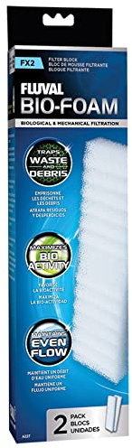 Aquarium-Filterschaumblöcke - FLUVAL - Für Fluval FX2 Außenfilter - Bio-Schaum - 2 Stück