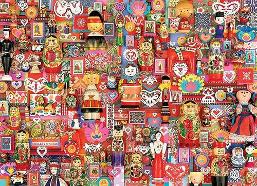 Cobble Hill 1000 Piece Puzzle - Dollies - Sample Poster Included