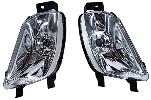 FUWIND 9670528380 9670528280 Pare-Chocs Avant de Voiture Gauche Droite Antibrouillard Ensemble Antibrouillard avec Ampoule pour 308 408 308SW 308CC