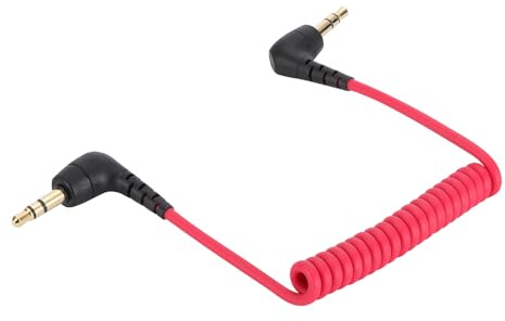 Alphatec Ersatz gewickelt SC2 Kabel 3,5 mm Stereo TRS Stecker an 3,5 mm männlich Stereo TRS Ausgang Anschluss Kabel Verbindet Audio Mixer/Mikrofone zu Kamera/Blockflöten